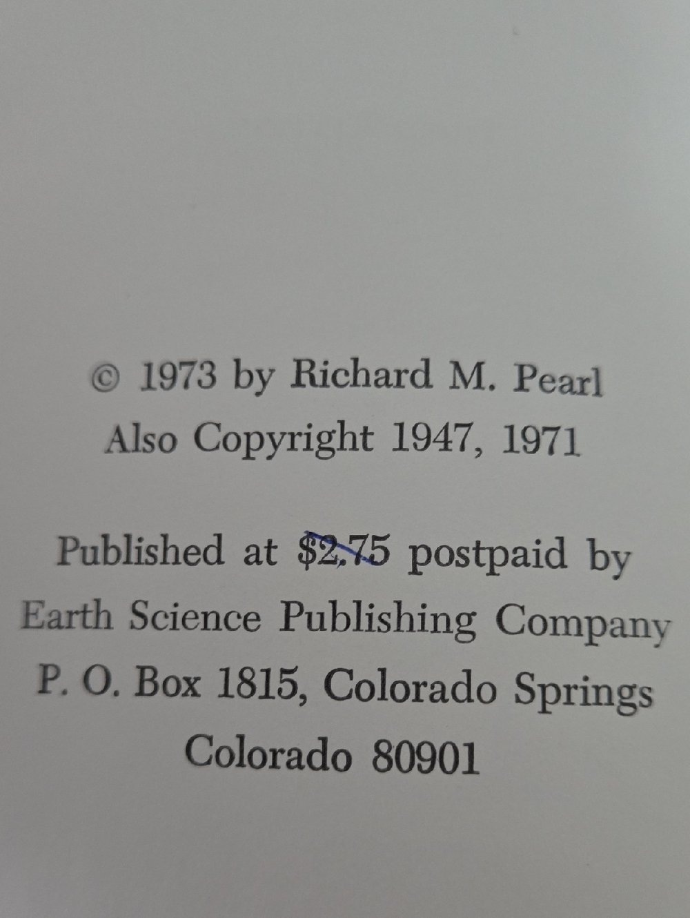 Richard M Pearl Cleaning and Preserving Minerals 3rd Revised Edition Geology - Picture 4 of 7